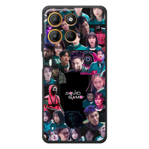 Чохол Гра в кальмара для Motorola Moto G17 Power