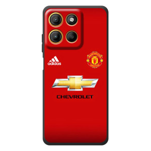 Силіконові Чохли з принтом Футбол на Motorola Moto G17 Power – Man United