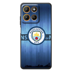 Силіконові Чохли з принтом Футбол на Motorola Moto G17 Power – ManCity