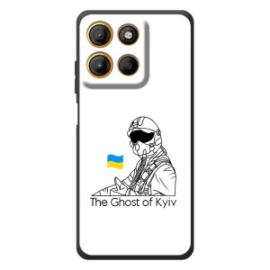 Захисні чохли (Призрак Киева) для Motorola Moto G17 Power (AlphaPrint)