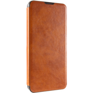 Кожаный чехол-книжка Belora для Motorola Moto G17 – Brown