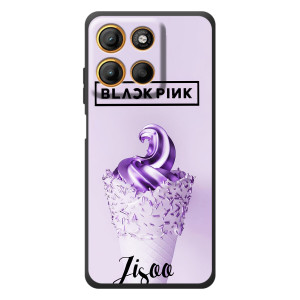 Чехлы с картинкой для Motorola Moto G17 – BLACKPINK lisa