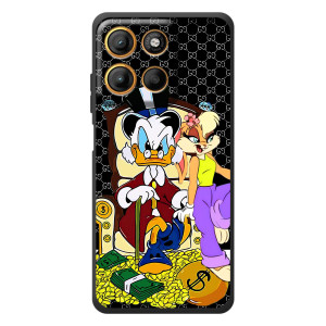 Чехлы для Motorola Moto G17 - Скрудж МакДак Louis Vuitton (PREMIUMPrint)
