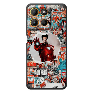 Чехлы с героями Марвел Motorola Moto G17 (VPrint)