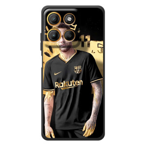 Силиконовый Чехол Motorola Moto G17 – Gold Neymar