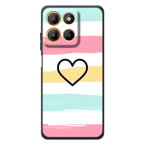 Чохли з тематикою "Маленькі Сердчеки" на Motorola Moto G17 (Гарне сердечко)