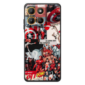 Чехол МАРВЕЛ для 

Мо Motorola Модель 17 (AlphaPrint)