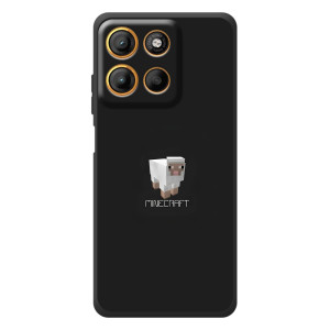 Чехол Майнкрафт на Motorola Moto G17 (AlphaPrint) Minecraft