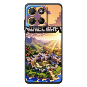 Чехол майнкрафт для Motorola Moto G17 – MINECRAFT