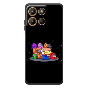Чехол Амонг Ас для Motorola Moto G17 (AlphaPrint)