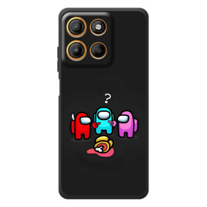 Чехол Амонг Ас для Motorola Moto G17 (AlphaPrint)