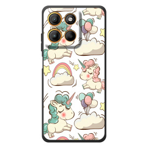 Чехол для 

Мо Motorola Модель 17 - (Единорожки - Новинки) (AlphaPrint)