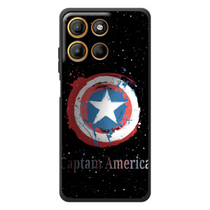 Чохол с Щітом Капітана Америки на Motorola Moto G17 – Щит Капітана