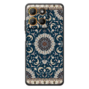 Чехол с принтом Ковер для Motorola Moto G17 – Синий ковер
