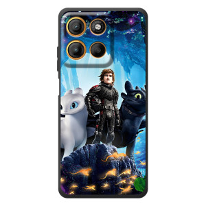 Чехол с принтом дракон Беззубик для MOTOROLA МоTO G17 
 – Иннинг с драконами