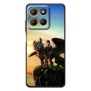 Чехол с принтом дракон Беззубик для MOTOROLA МоTO G17 
 – Мультфильм про дракона