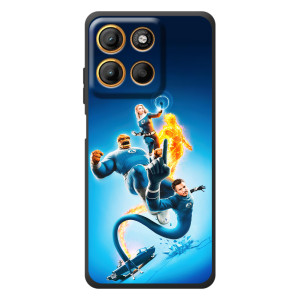 Чехол с принтом Фантастическая четверка для Motorola Moto G17