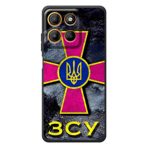 ЗСУ Чехлы (TPU) для Motorola Moto G17 (Лого ЗСУ)