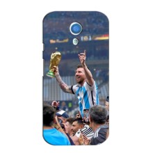 Чехлы Лео Месси Аргентина для Motorola Moto G2 (Месси король)