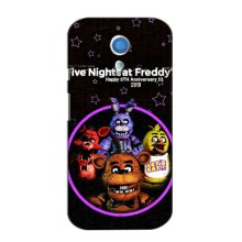 Чехлы Пять ночей с Фредди для Мото Джи 2 (Лого Фредди)