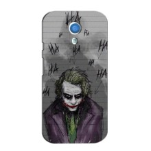 Чехлы с картинкой Джокера на Motorola Moto G2 – Joker клоун