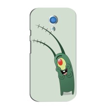 Чехол с картинкой "Одноглазый Планктон" на Motorola Moto G2 (Милый Планктон)