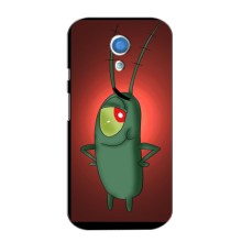 Чехол с картинкой "Одноглазый Планктон" на Motorola Moto G2 (Стильный Планктон)