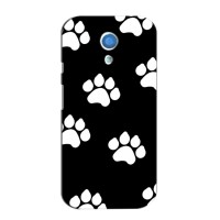 Бампер для Motorola Moto G2 с картинкой "Песики" – Следы собак