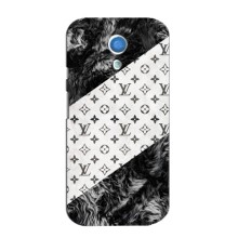 Чохол Стиль Louis Vuitton на Motorola MOTO G2 (LV на білому)