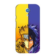 Купить Чехлы на телефон с принтом Anime для Мото Джи 2 (Naruto Vs Sasuke)