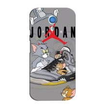 Силиконовый Чехол Nike Air Jordan на Мото Джи 2 (Air Jordan)