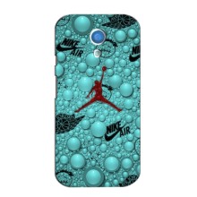 Силиконовый Чехол Nike Air Jordan на Мото Джи 2 (Джордан Найк)