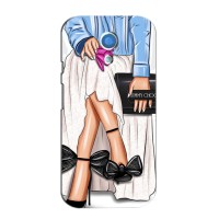 Силіконовый Чохол на Motorola Moto G2 з картинкой Модных девушек (Мода)
