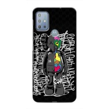 Чохли для Motorola MOTO G20 - Bearbrick Louis Vuitton (PREMIUMPrint) (Стиль Bearbrick)
