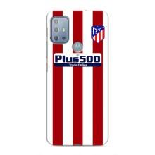 Чохли для Motorola MOTO G20 (VPrint) - Футбольні клуби (Atletico)