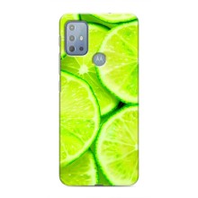 Чохли з фруктами для Motorola MOTO G20 (VPrint) (Лайм)