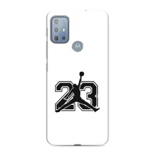 Чохли для Motorola MOTO G20 - з картинкою JORDAN (AlphaPrint) (Jordan 23)