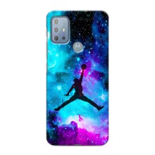Чохли для Motorola MOTO G20 - з картинкою JORDAN (AlphaPrint) (Яскравий Джордан)