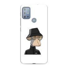 Чохли з Мавпами NFT для Motorola MOTO G20 (AlphaPrint) (мавпа NFT Adidas)