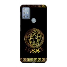 Чехлы VERSACE для Мото G20 (PREMIUMPrint) – Logo Versace