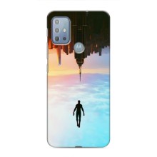 Чохол з людиною павуком для Motorola MOTO G20 - (AlphaPrint) (Людина павук)