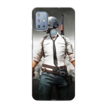 Чеjхол PUBG для Моторола МОТО Г20 (AlphaPrint) (Пабг мен)