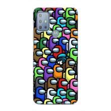 Чохли Амонг Ас для Motorola MOTO G20 (AlphaPrint) (Убитий)