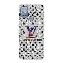 Чехол Стиль Louis Vuitton на Motorola MOTO G20 (Яркий LV)