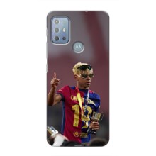 Чехол с футболистом Ламин Ямаль Motorola MOTO G20