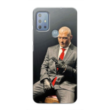 Чехол с картинкой Александр Усик для Motorola MOTO G20 – Усик (Хитман)