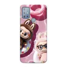 Чехол с Лабубу на Motorola MOTO G20 (Игрушка Лабубу)