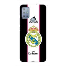 ФК Реал Мадрид чохли для Motorola MOTO G20 (AlphaPrint) (лого Real Madrid)