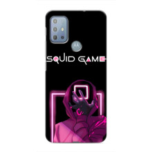 Чехол Гра в кальмара для Motorola MOTO G20