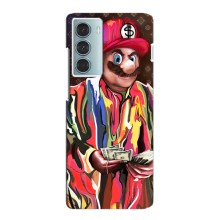 Брендновые Чехлы для Motorola MOTO G200 - (PREMIUMPrint) (Mario LV)